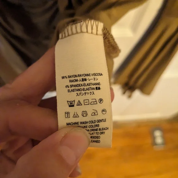 FP We The Free What A Babe Top in Olive, Sz S - Picture 6 of 6